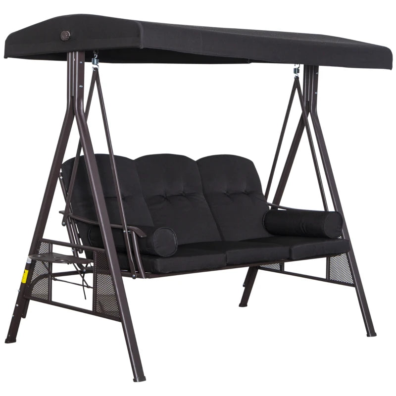 Hollywoodschaukel 3 Personen, 116 x 206 x 183cm