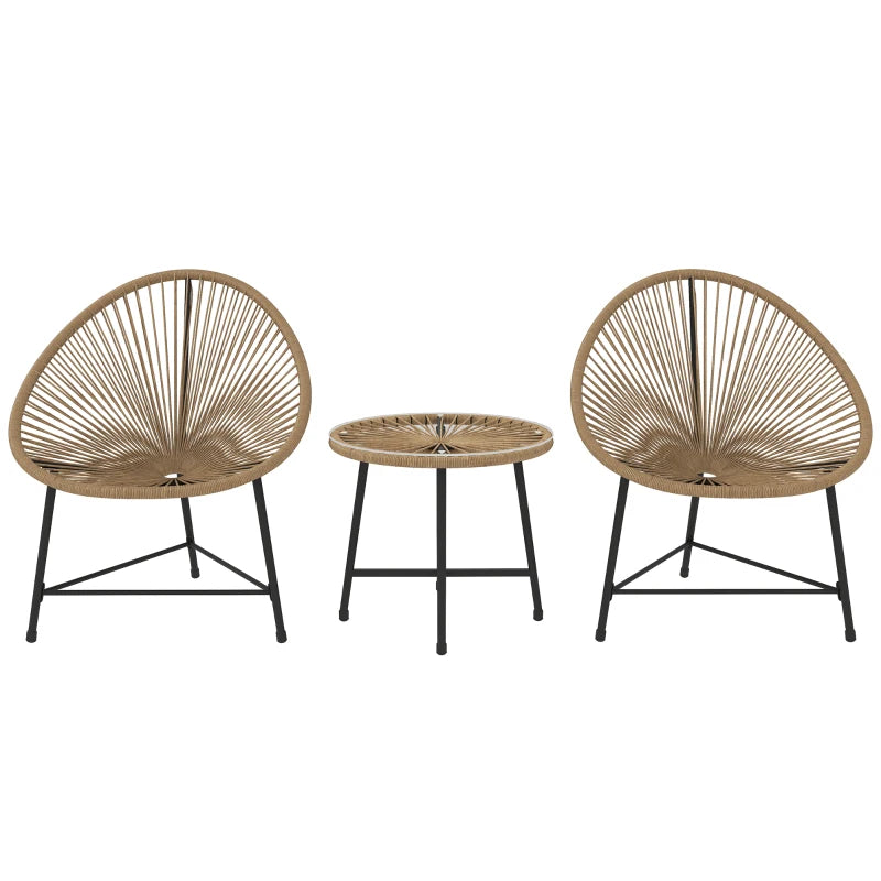 3-teiliges Gartenmöbel-Set