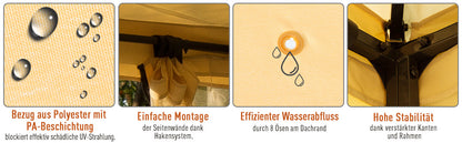 Luxus Pavillon 3x3 m