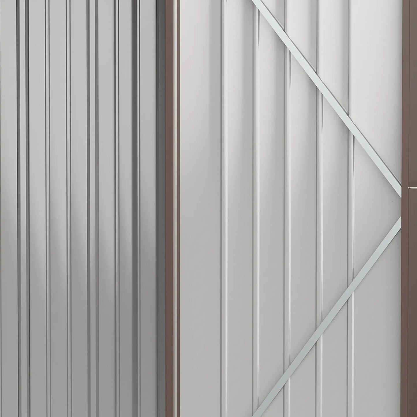 Gerätehaus mit Pultdach 161,5 x 94,5 x 196cm