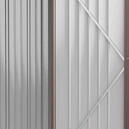 Gerätehaus mit Pultdach 161,5 x 94,5 x 196cm