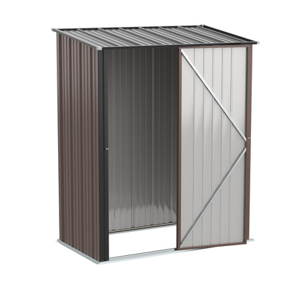 Gerätehaus mit Pultdach 161,5 x 94,5 x 196cm