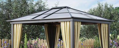 Hardtop-Pavillon, 3,6 x 3 x 2,6m