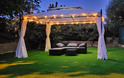 Luxus Pavillon Gartenpavillon 3x4 m