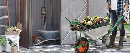 Gerätehaus mit Pultdach 161,5 x 94,5 x 196cm