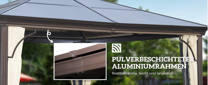 Luxus Pavillon 300 x 300 x 260cm