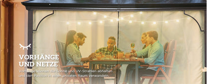 Luxus Pavillon 300 x 300 x 260cm