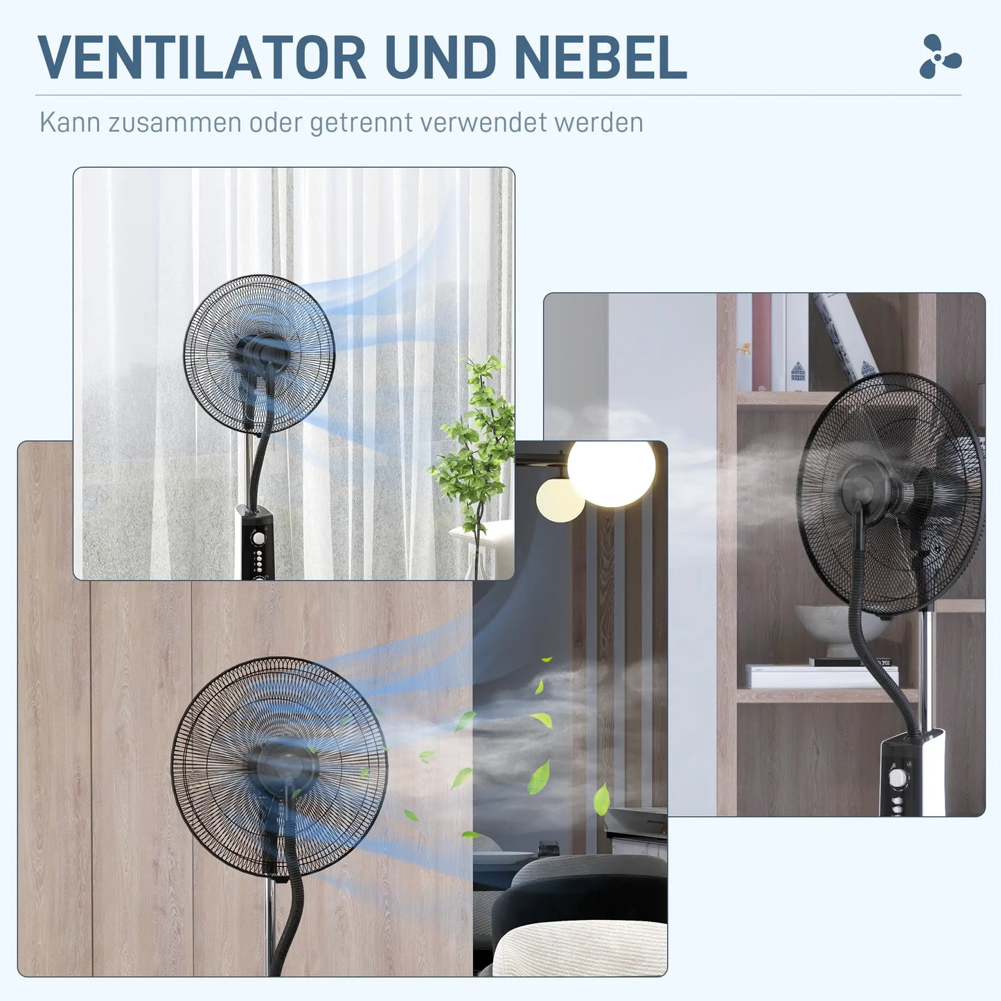 Ventilator 3L Wassertankkapazität, 90W