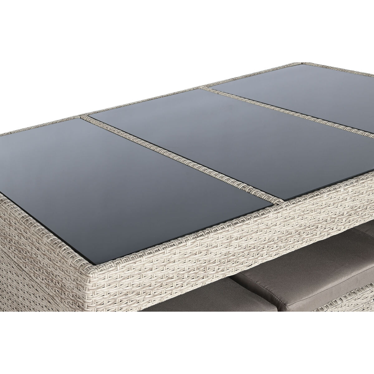 Tisch-Set mit 6 Stühlen DKD Home Decor 143 x 80 x 100 cm