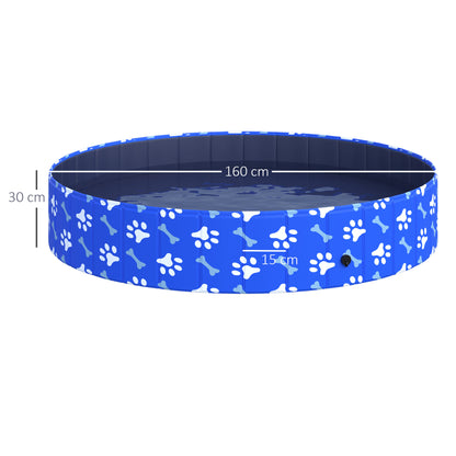 Hundebadewanne faltbar Ø160x30H cm