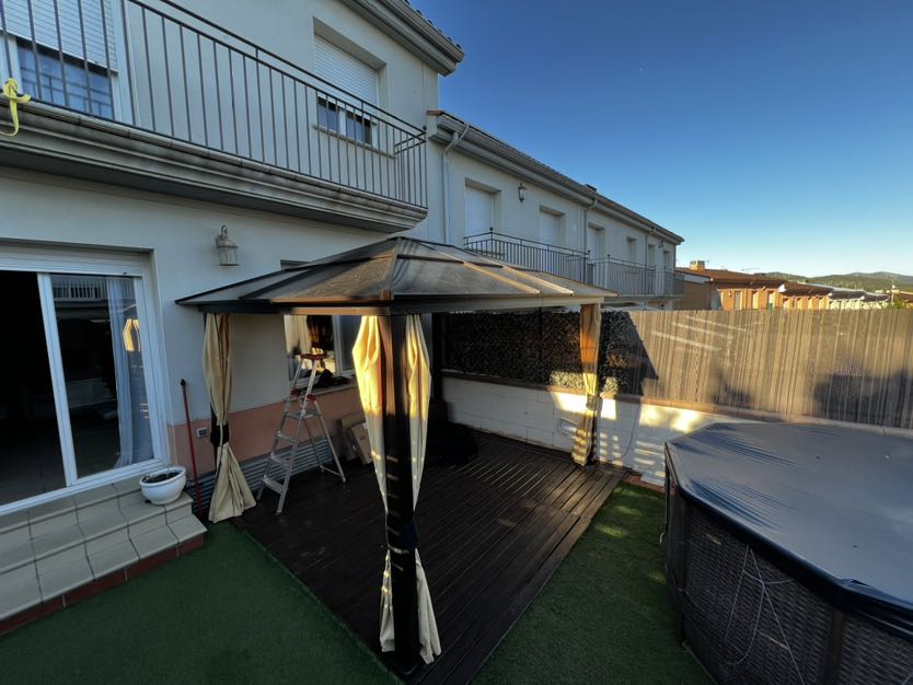 Hardtop-Pavillon, 3,6 x 3 x 2,6m