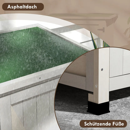 Gartenschrank 110 x 55 x 117 cm