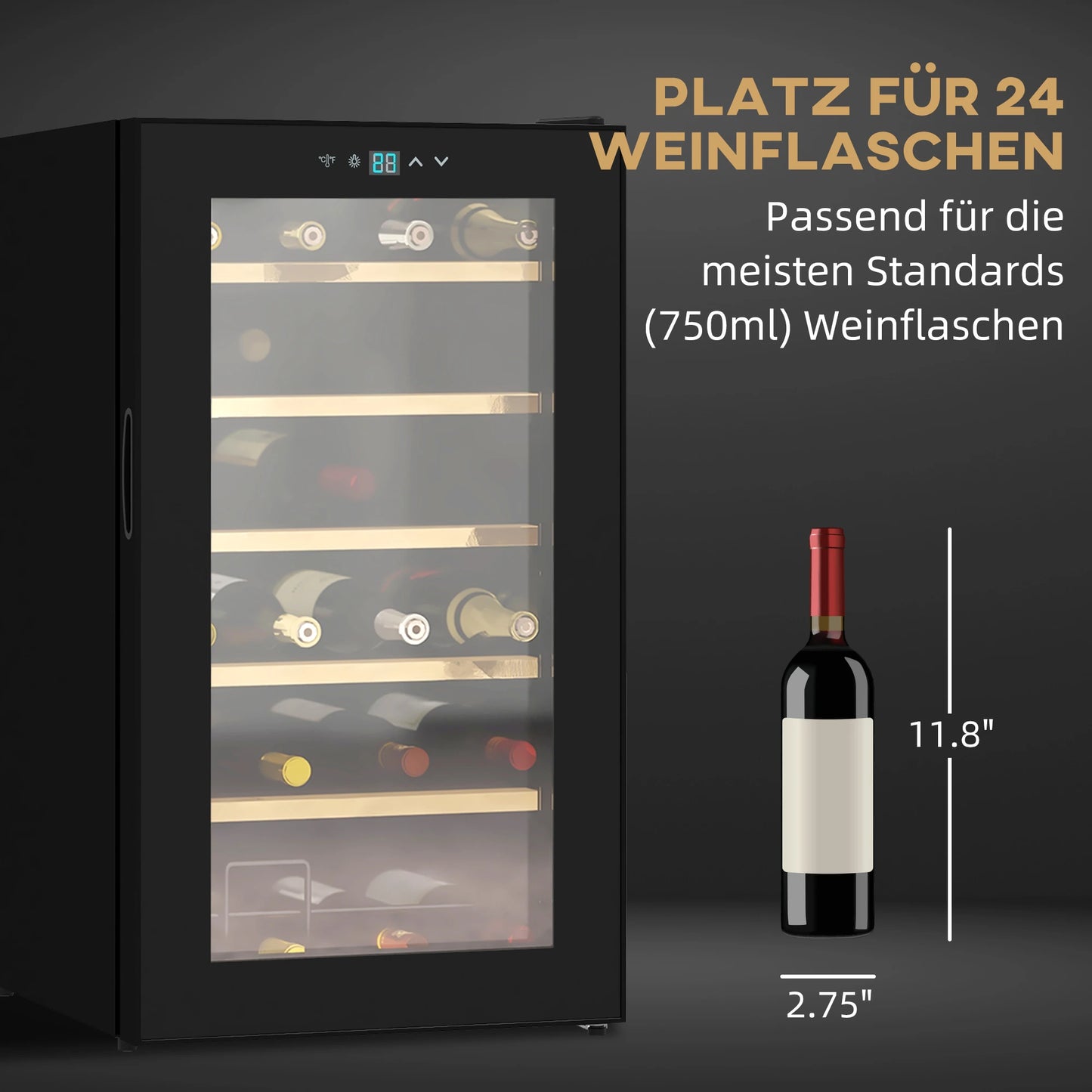 Weinkühlschrank 43 x45x75cm