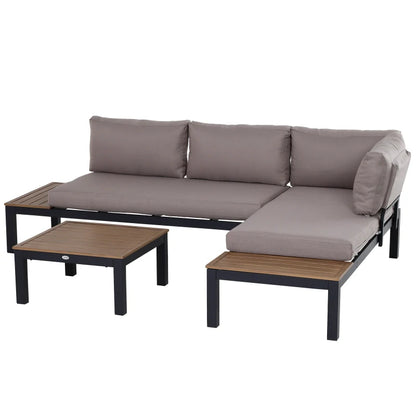 Gartenlounge-Set 164 x 74 x 69 cm