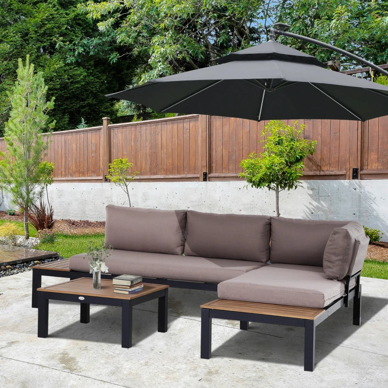 Gartenlounge-Set 164 x 74 x 69 cm