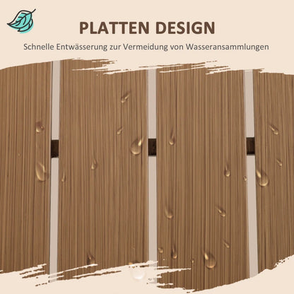 Gartenlounge-Set 164 x 74 x 69 cm