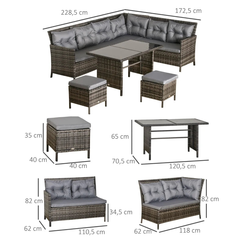 Gartenlounge-Set