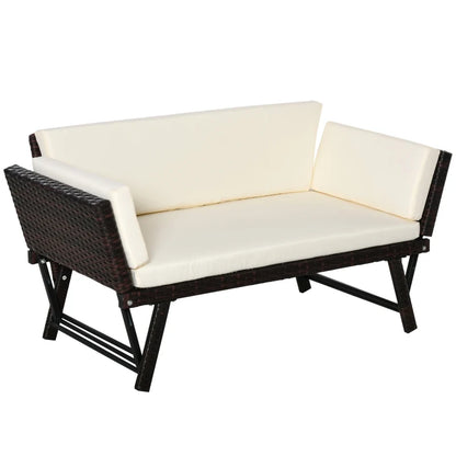Gartensofa 2 Sitzer 129 x 63 x 67 cm