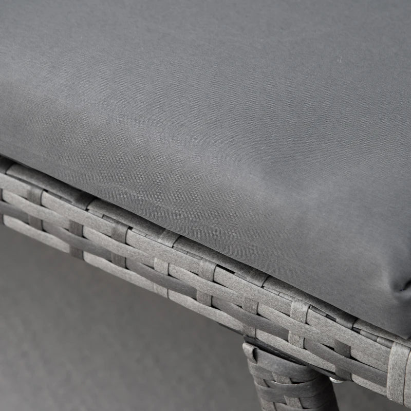 Gartensofa 2 Sitzer 129 x 63 x 67 cm