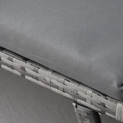 Gartensofa 2 Sitzer 129 x 63 x 67 cm