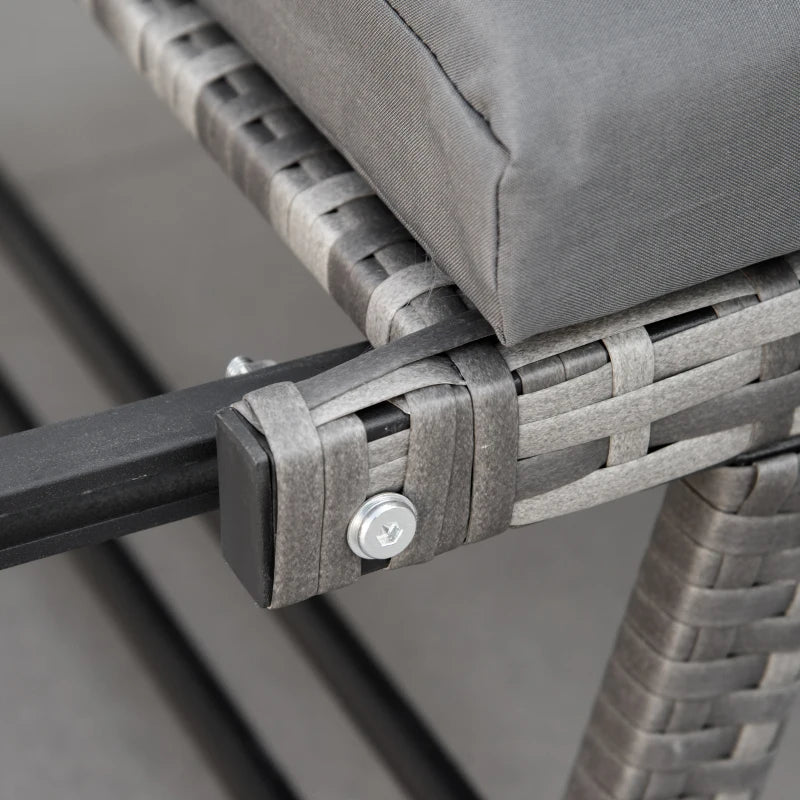 Gartensofa 2 Sitzer 129 x 63 x 67 cm