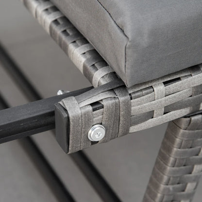 Gartensofa 2 Sitzer 129 x 63 x 67 cm