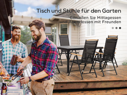 7tlg. Sitzgruppe klappbar