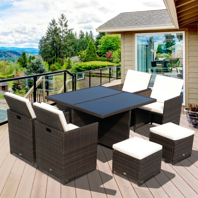 9tlg Sitzgruppe für 8 Personen