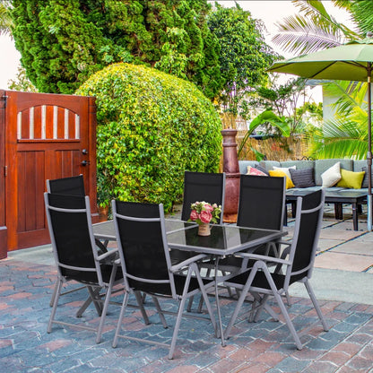 7tlg. Sitzgarnitur-set