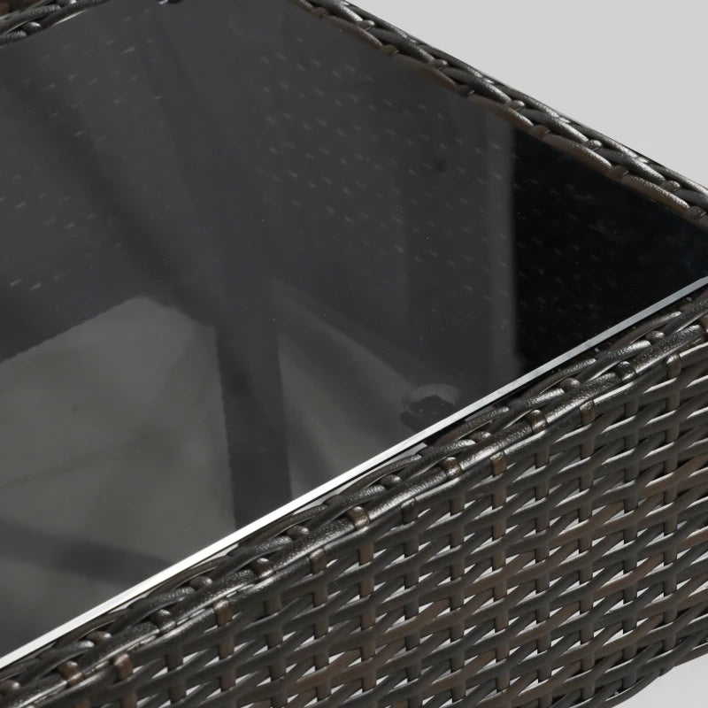 Polyrattan Gartenmöbel Set für 4 Personen