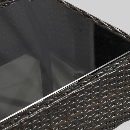 Polyrattan Gartenmöbel Set für 4 Personen