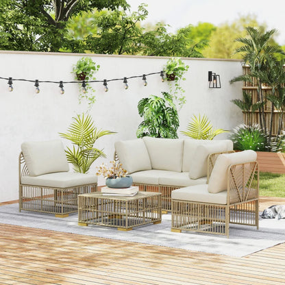 5-teiliges Gartenmöbelset