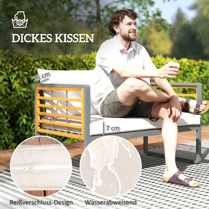 4-teiliges Gartenmöbel-Set