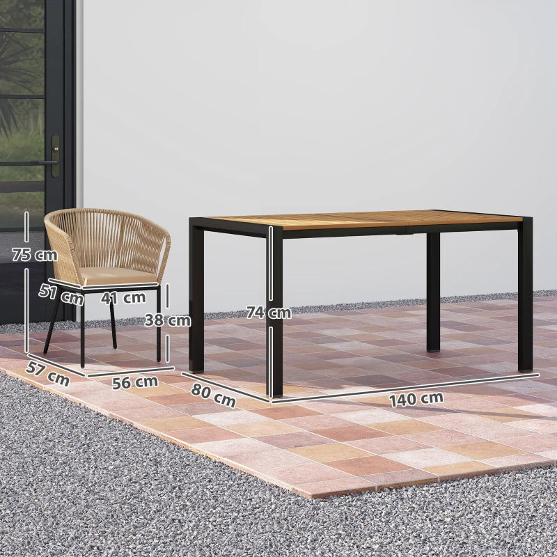 5-teiliges Gartenmöbel-Set