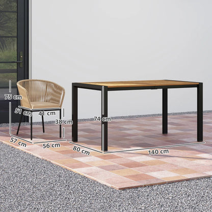 5-teiliges Gartenmöbel-Set