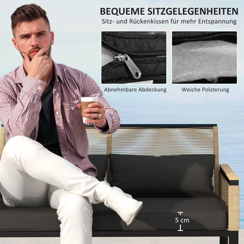 5tlg. Gartenmöbel Set