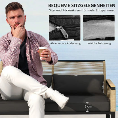 5tlg. Gartenmöbel Set