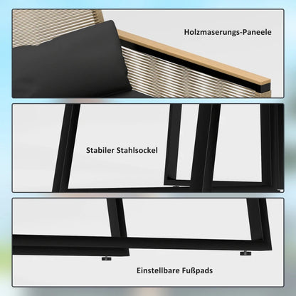 5tlg. Gartenmöbel Set