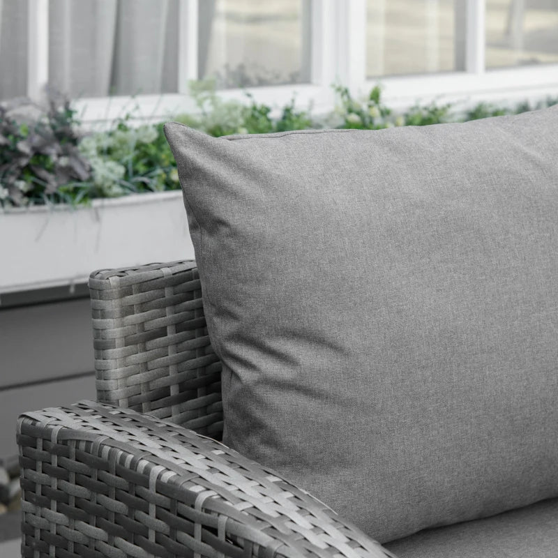 Luxus Polyrattan Gartenmöbel Set für 7 Personen