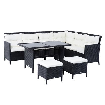 Gartenmöbel-Set 7 Personen