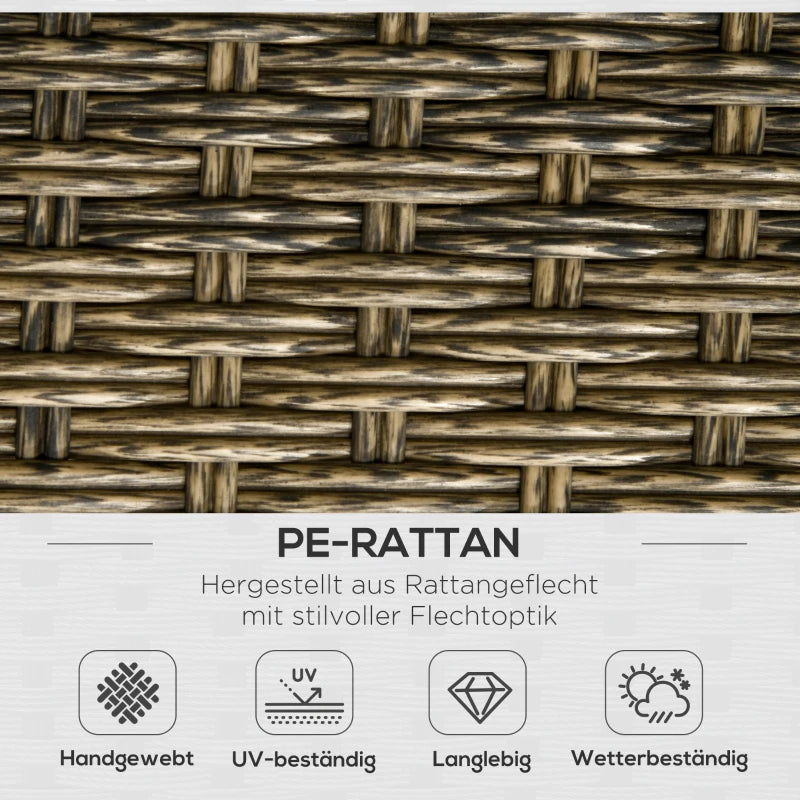 Gartenmöbel-Set für 4 Personen