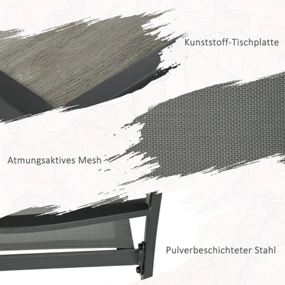 Gartenmöbel-Set Gartensitzgruppe 150 x 87 x 72 cm