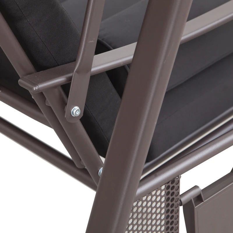 Hollywoodschaukel 3 Personen,  116 x 206 x 183cm