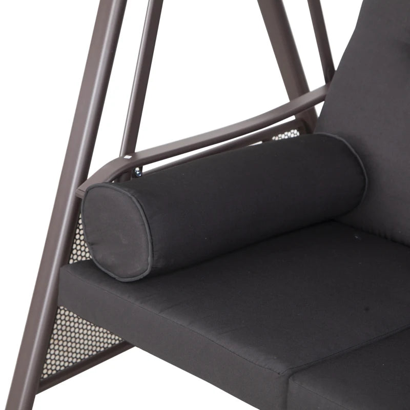 Hollywoodschaukel 3 Personen,  116 x 206 x 183cm