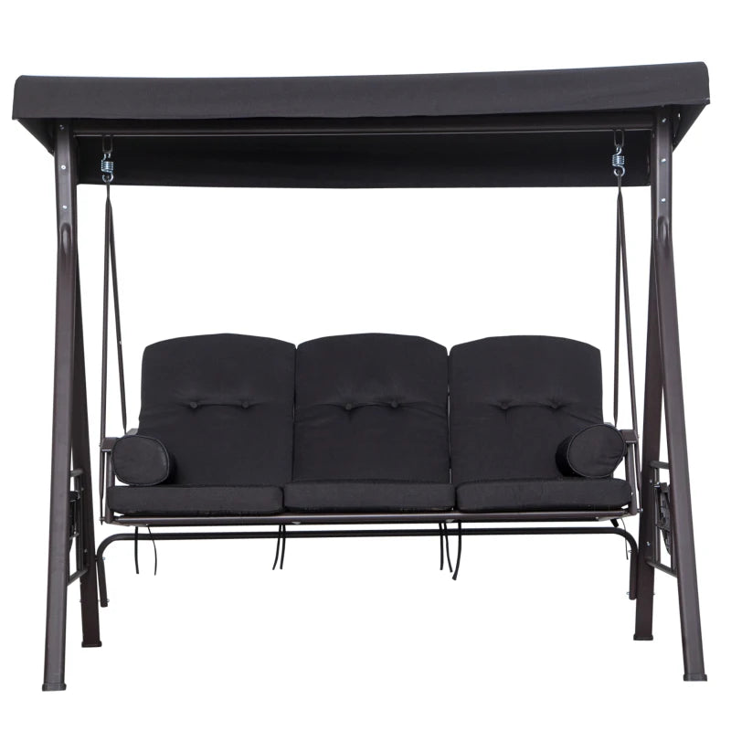 Hollywoodschaukel 3 Personen,  116 x 206 x 183cm