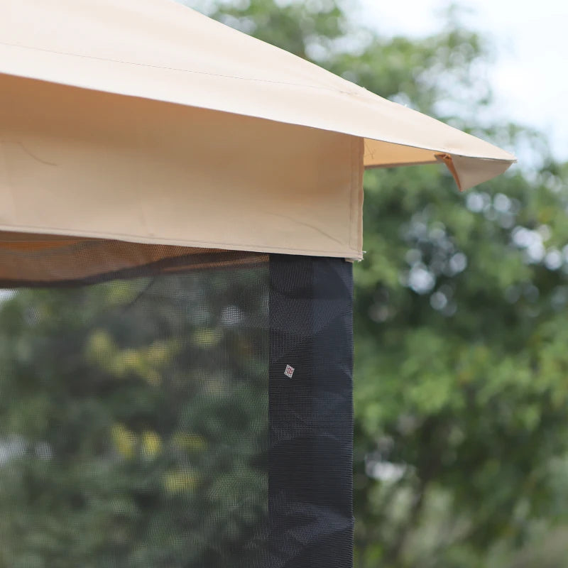 Hollywoodschaukel 3-Sitzer 256 x 172 x 248 cm