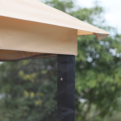 Hollywoodschaukel 3-Sitzer 256 x 172 x 248 cm