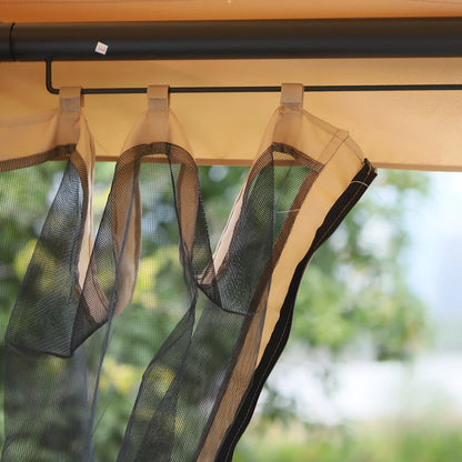 Hollywoodschaukel 3-Sitzer 256 x 172 x 248 cm