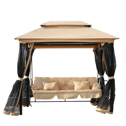 Hollywoodschaukel 3-Sitzer 256 x 172 x 248 cm