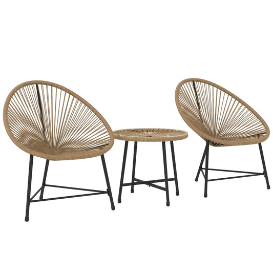 3-teiliges Gartenmöbel-Set